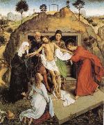 Roger Van Der Weyden Entombment oil